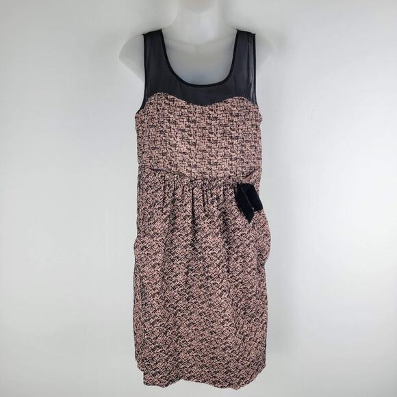 Anthropologie Moulinette Soeurs albertine dress removable bow size 8 - Picture 1 of 7
